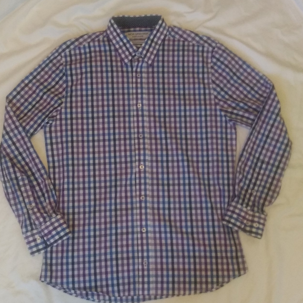 👔 men's stretch modern fit dress shirt